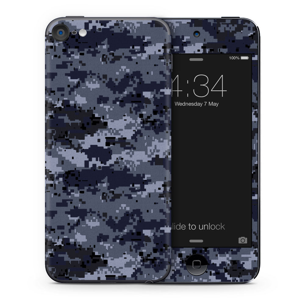 Digital Navy Camo iPod Touch Skin