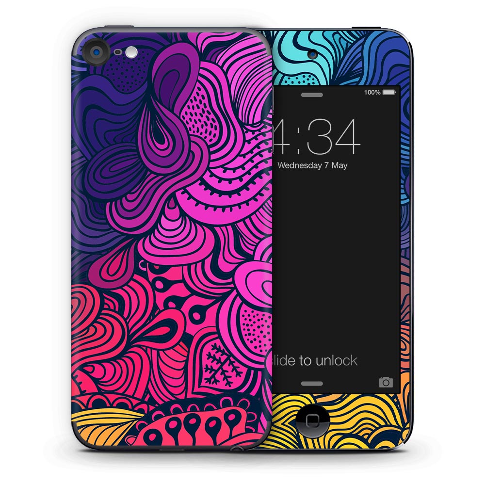 Floral Form iPod Touch Skin