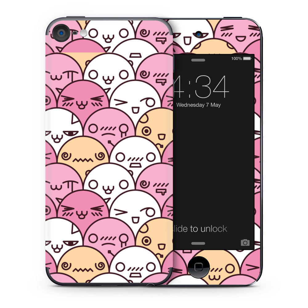 Kawaii Crowd iPod Touch Skin