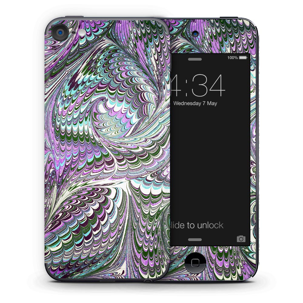 Ebru Marble iPod Touch Skin