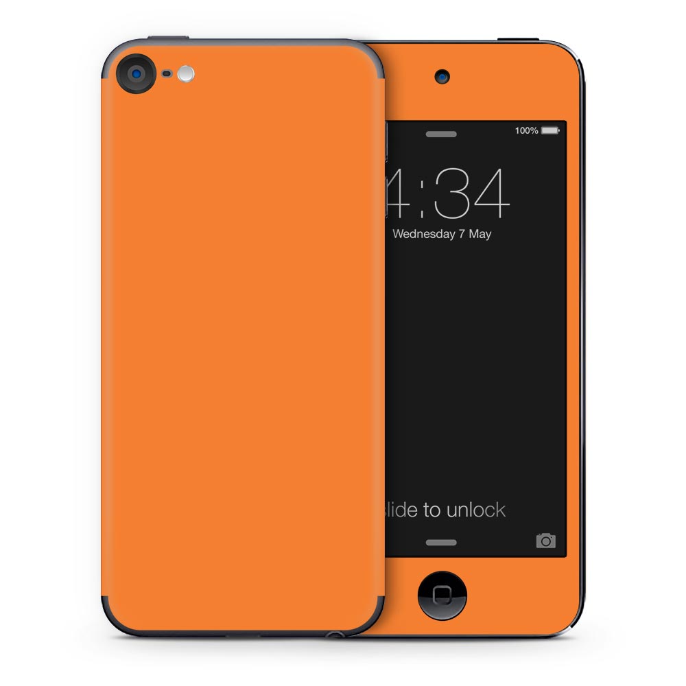 Orange iPod Touch Skin