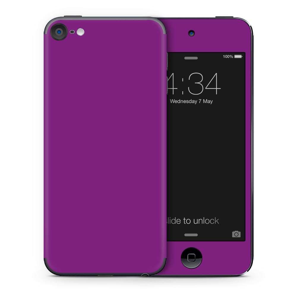 Purple iPod Touch Skin