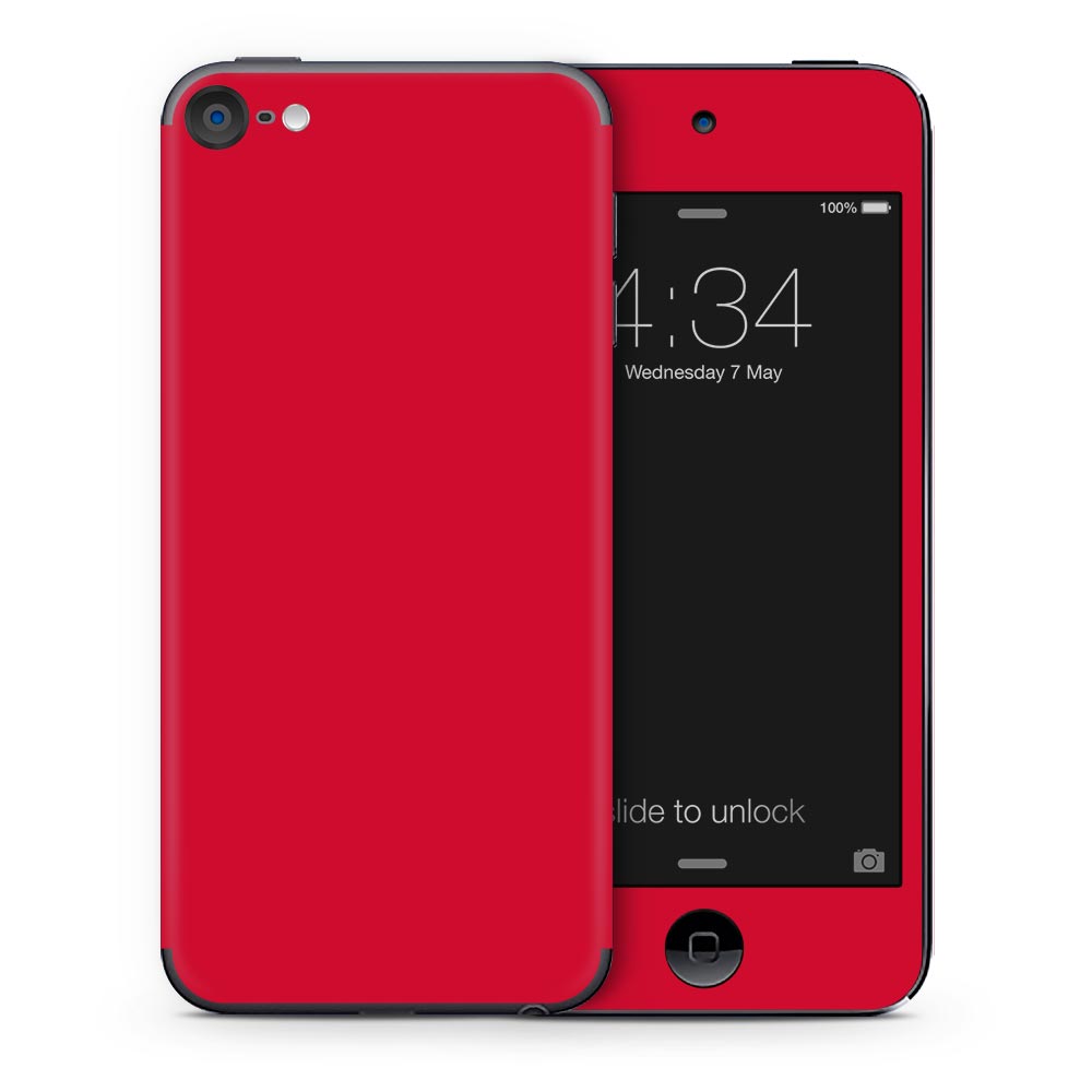 Red iPod Touch Skin