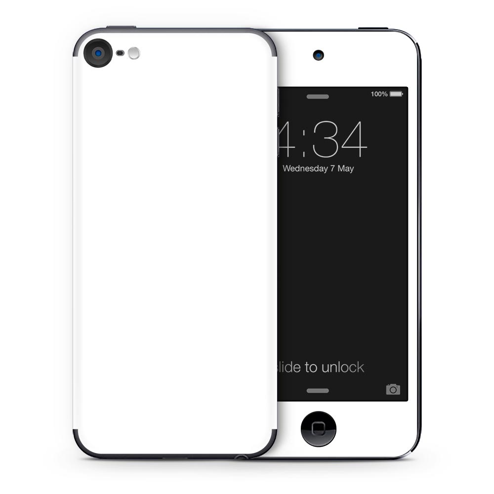 White iPod Touch Skin