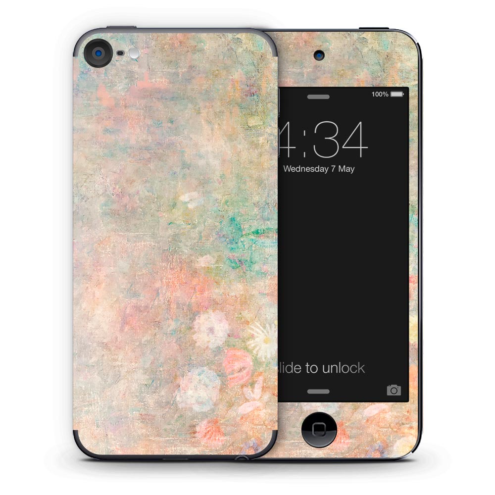 Floral Watercolour Haze iPod Touch Skin
