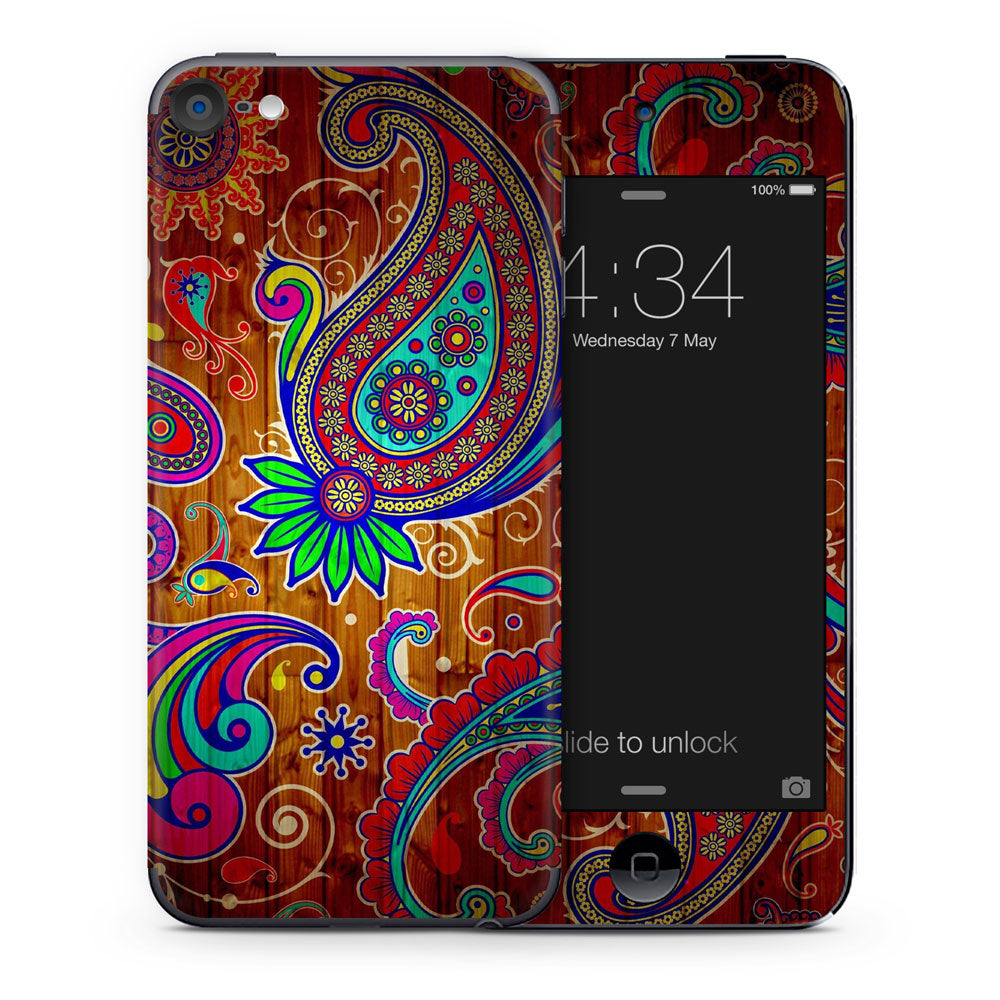 Floral Paisley iPod Touch Skin