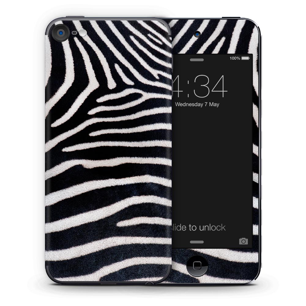 Zebra Print iPod Touch Skin