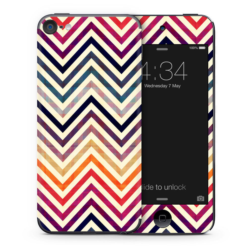 Zig to the Zag iPod Touch Skin