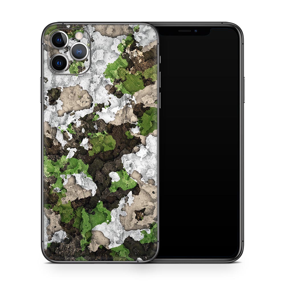 Grunge Camo iPhone 11 Pro Skin