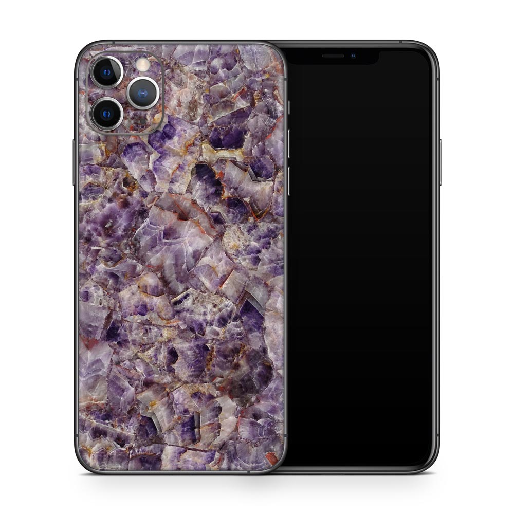 Amethyst Marble iPhone 11 Skin