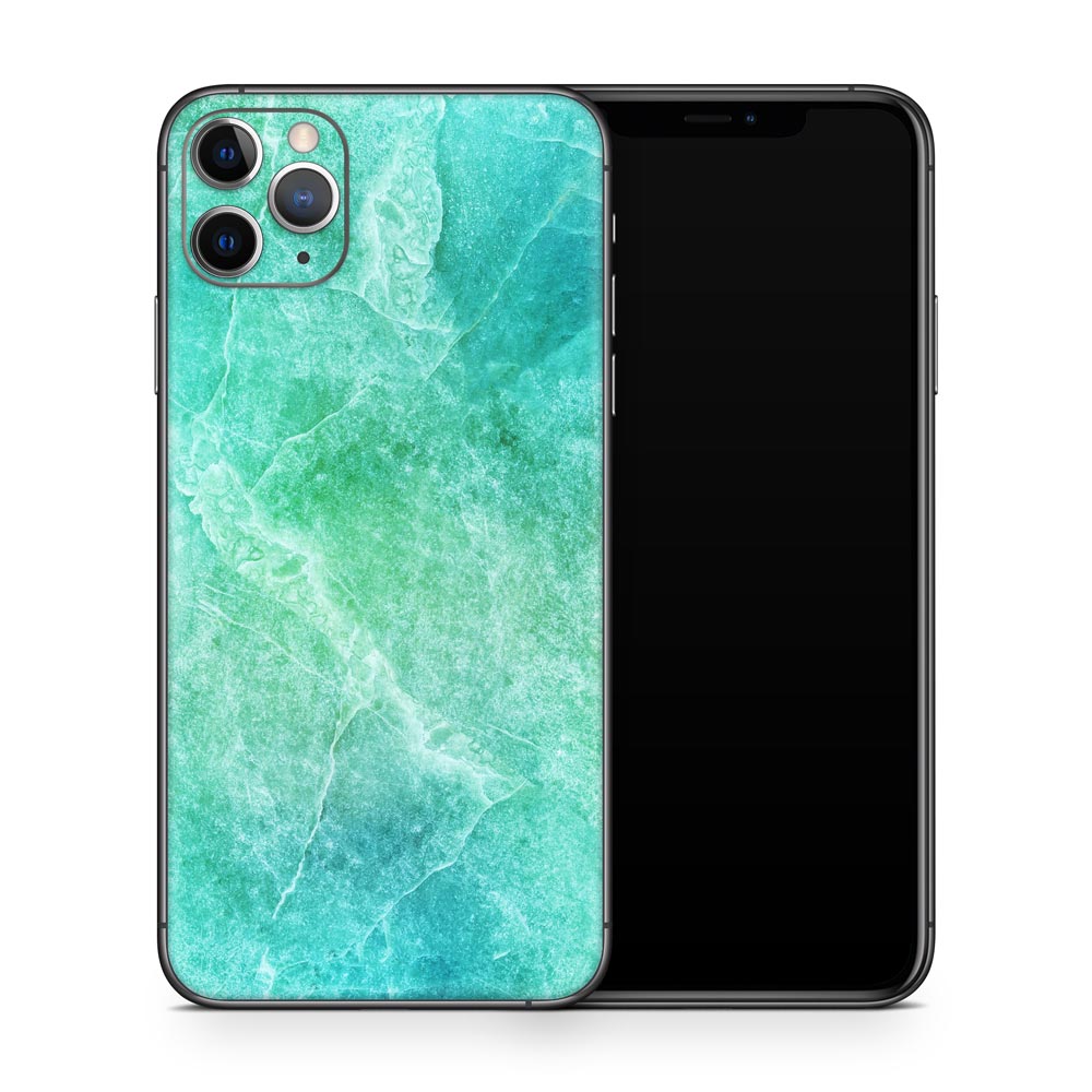 Aqua Marble iPhone 11 Skin