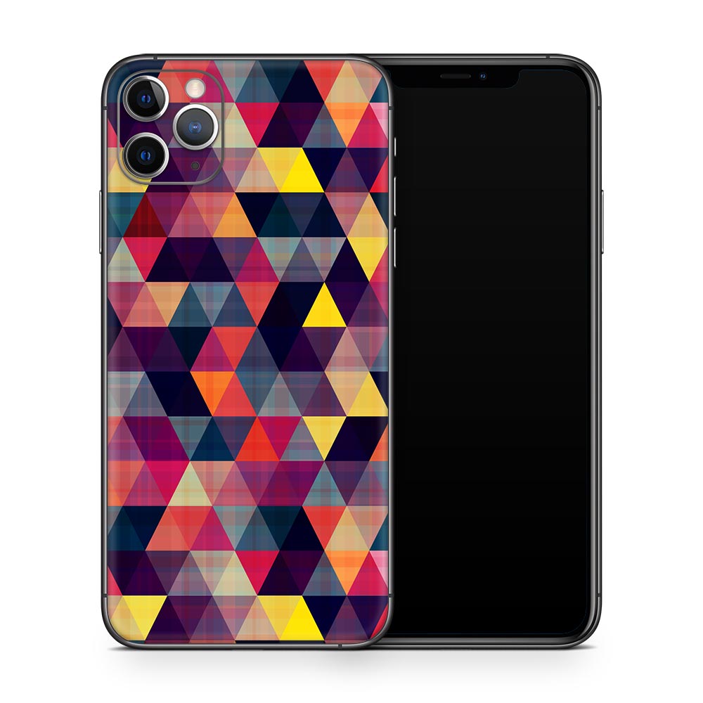 Vintage Geometric iPhone 11 Skin