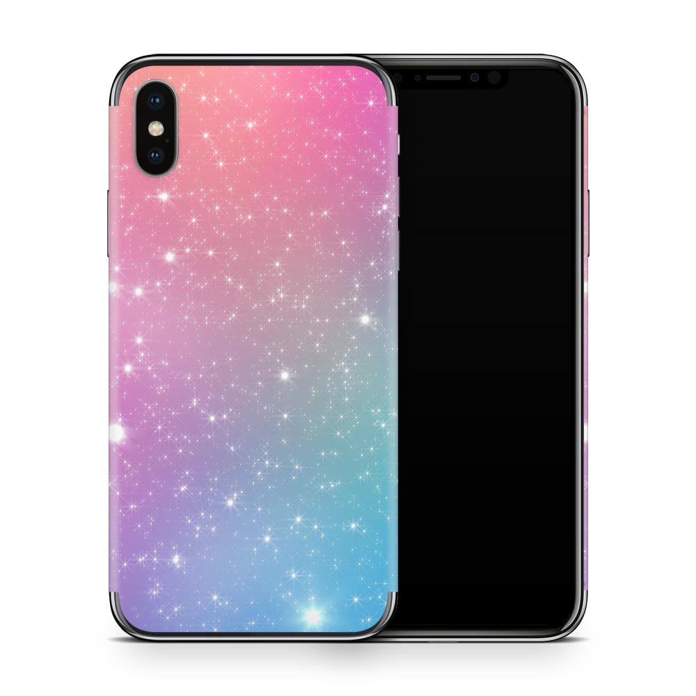 Kawaii Galaxy iPhone X Skin