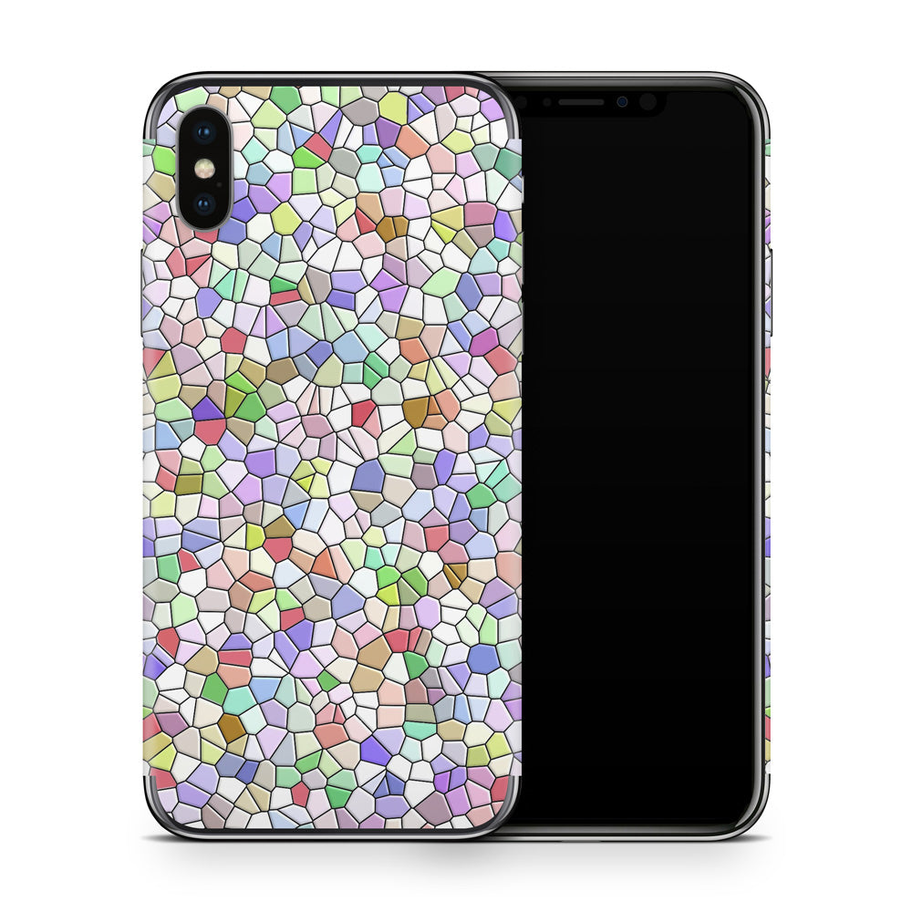 Mosaic Abstract iPhone X Skin