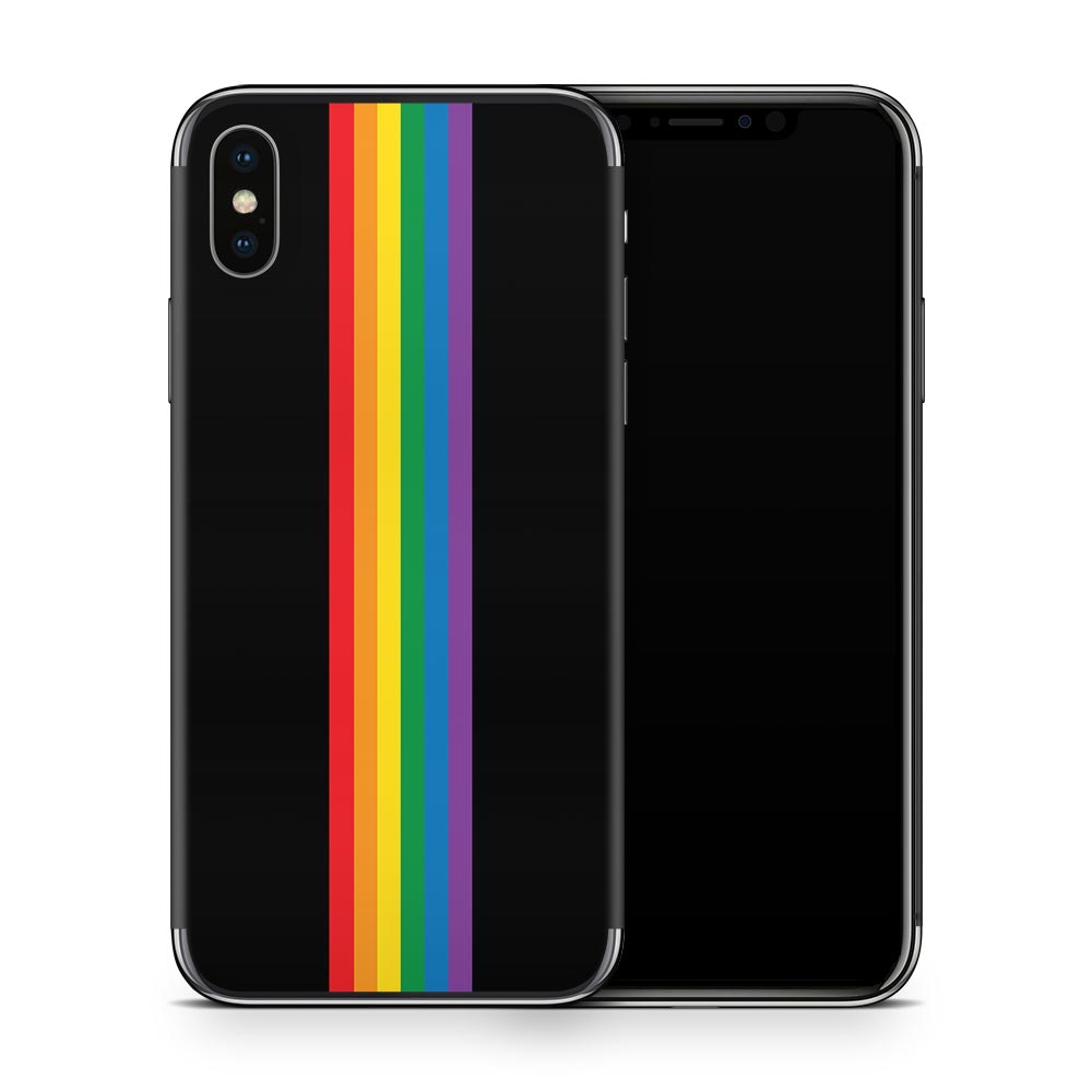 Pride Stripe iPhone X Skin