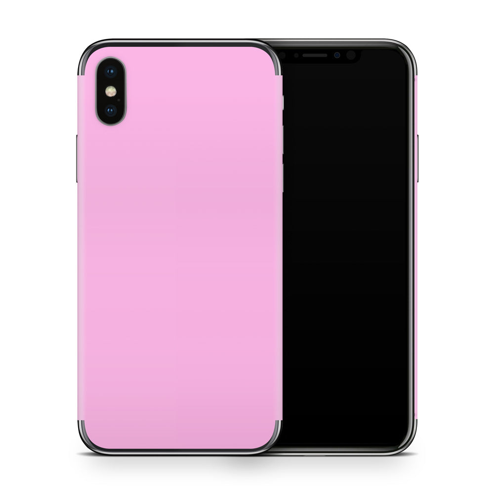 Baby Pink iPhone X Skin