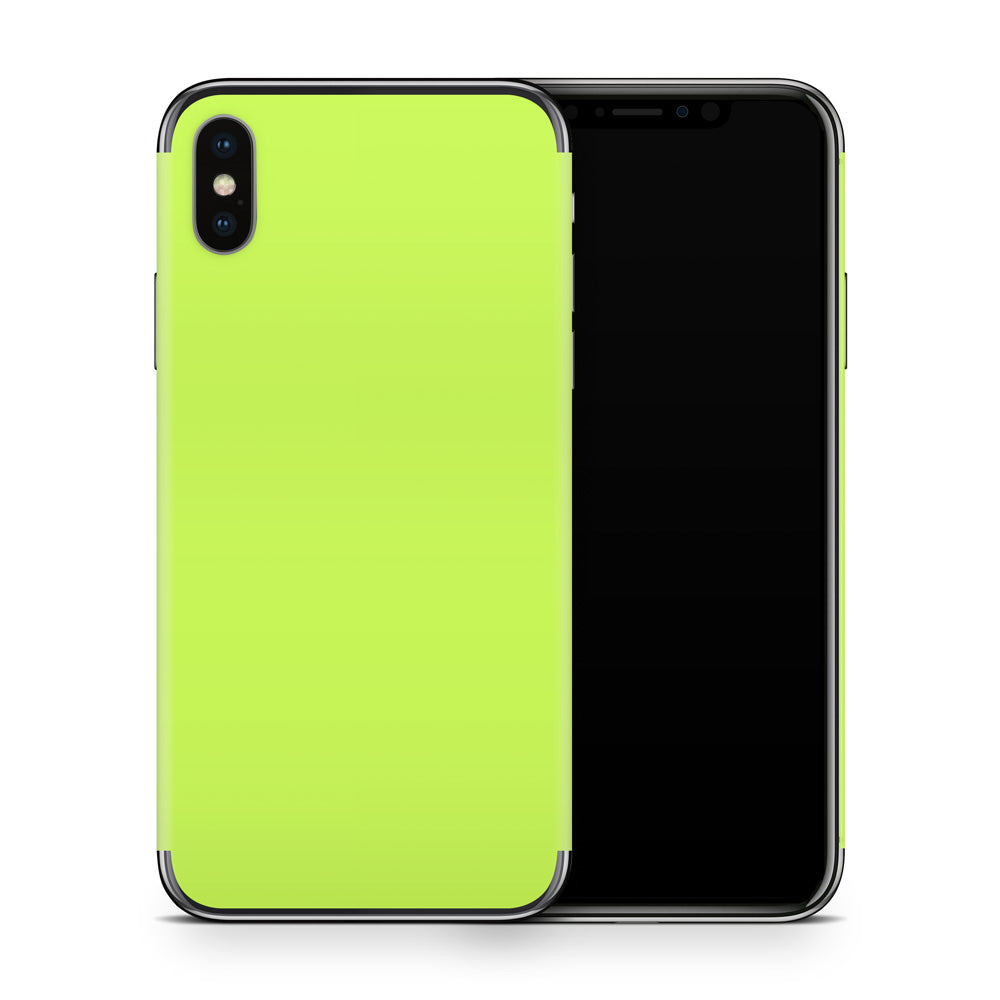 Lime iPhone X Skin