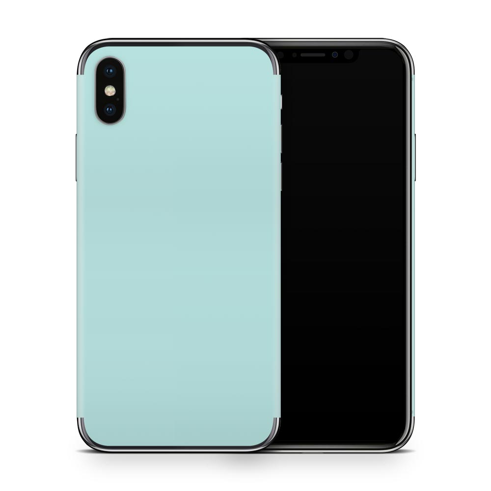 Mint iPhone X Skin