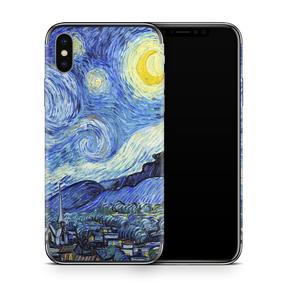 Starry Night I iPhone X Skin
