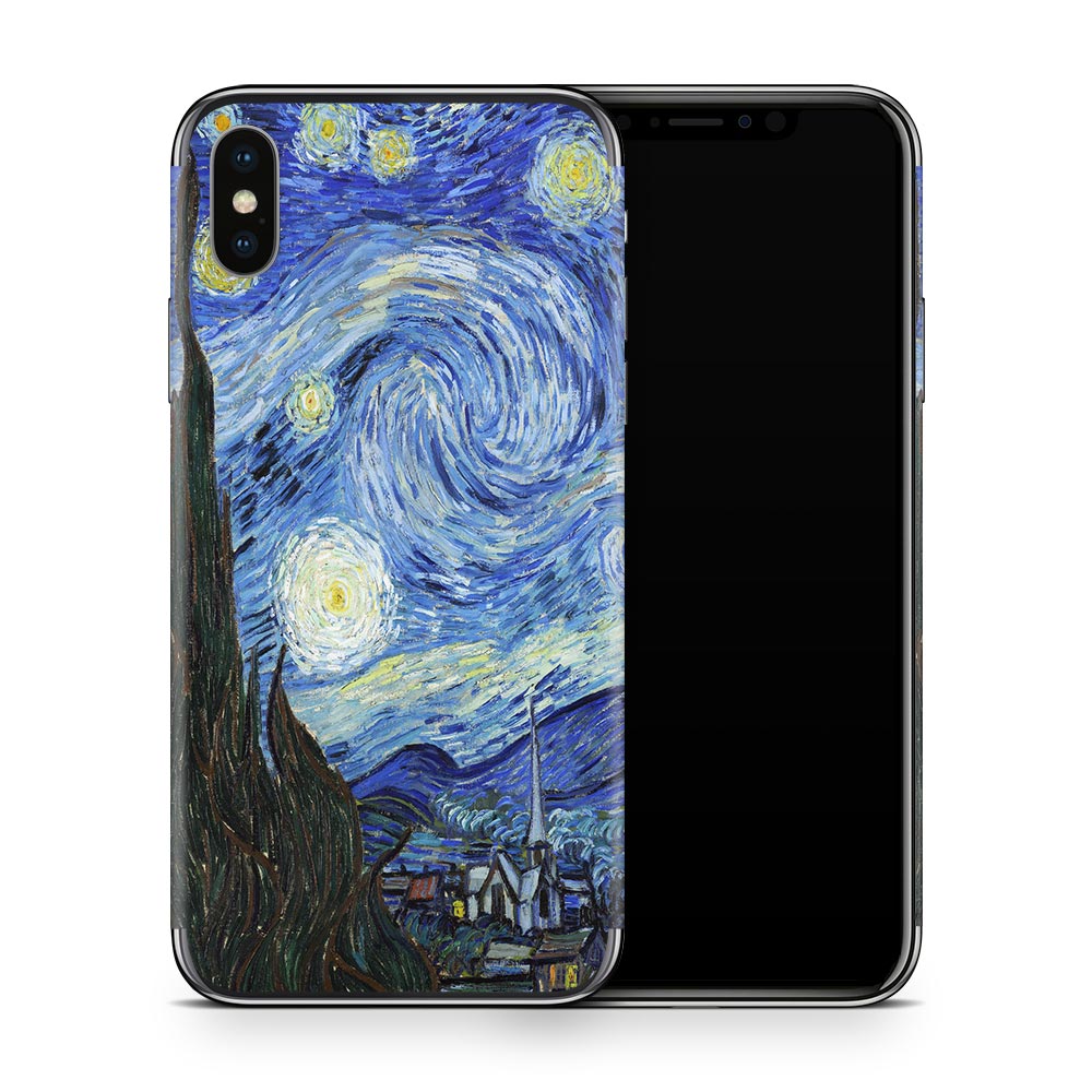 Starry Night II iPhone X Skin