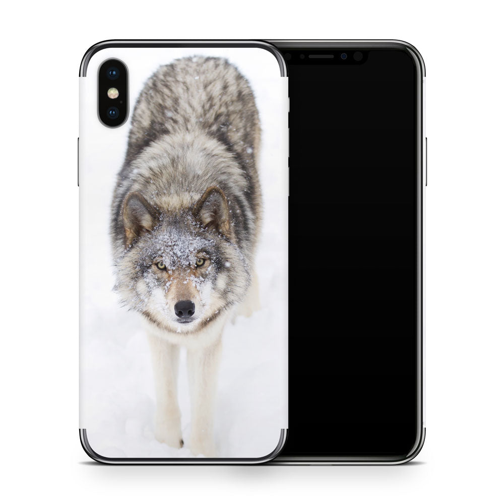 Lone Wolf iPhone X Skin