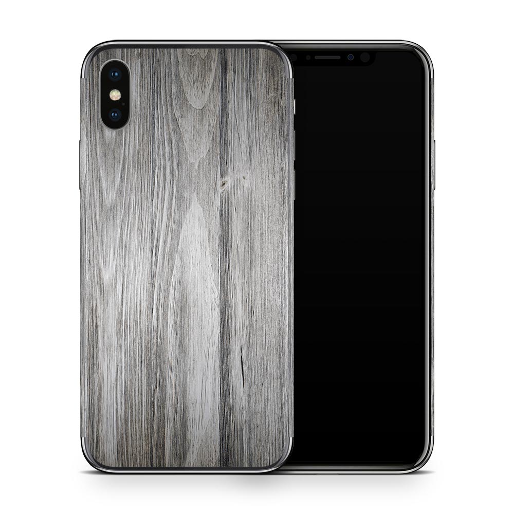 Ash Wood iPhone X Skin