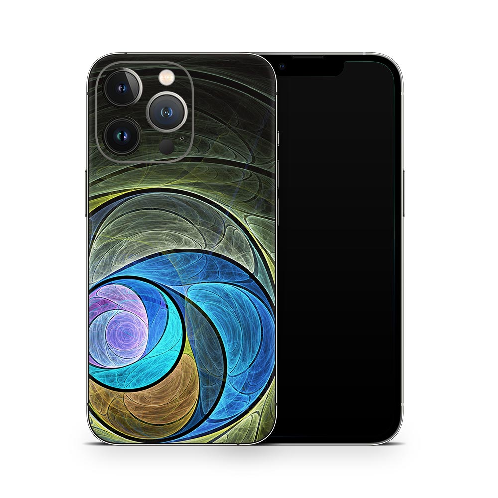 Spring Fractal iPhone 13 Skin