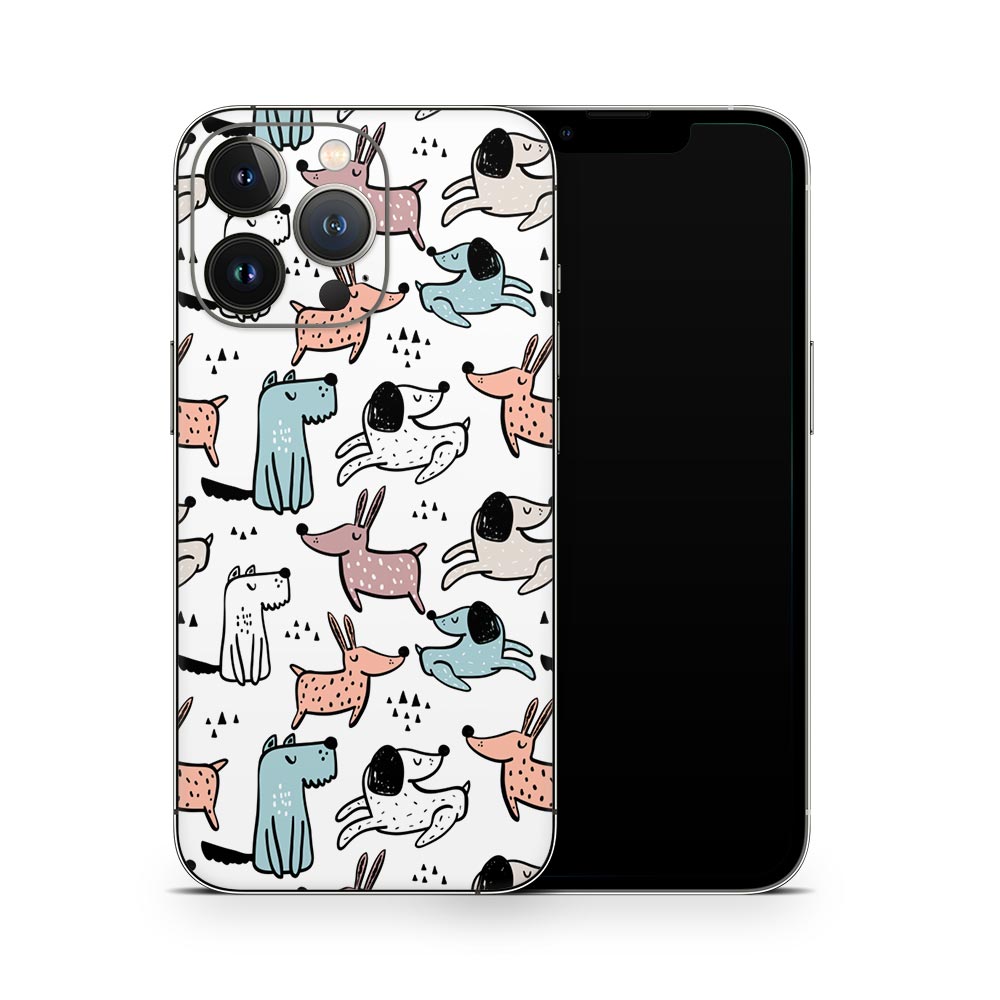 Puppies &amp; Mutta iPhone 13 Skin