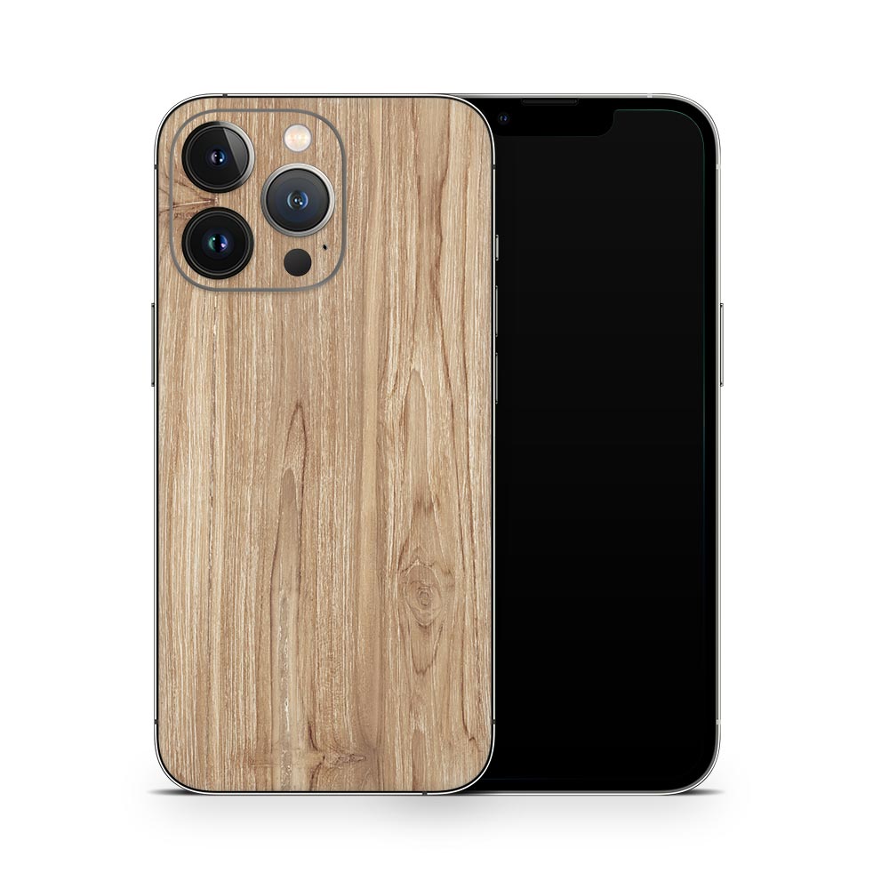 Beech Wood iPhone 13 Skin