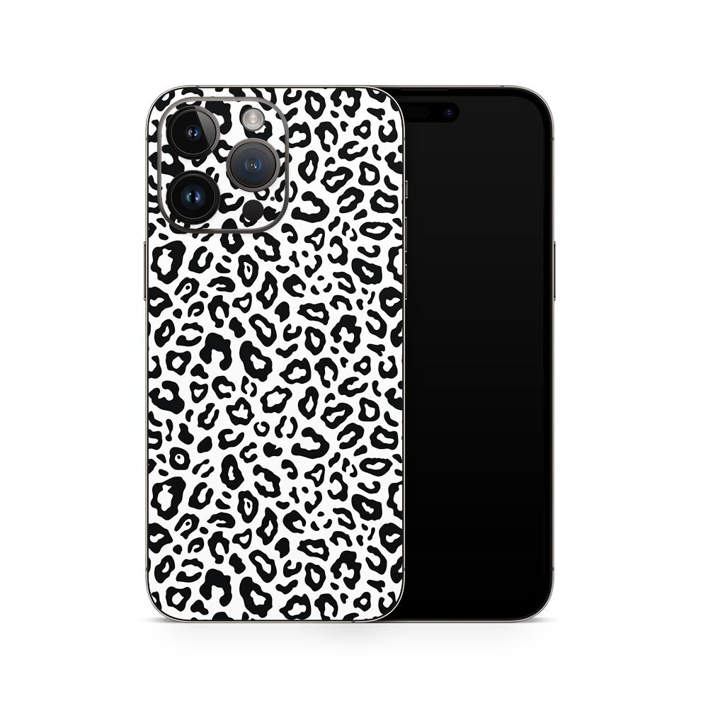BW Leopard iPhone 14 Skin
