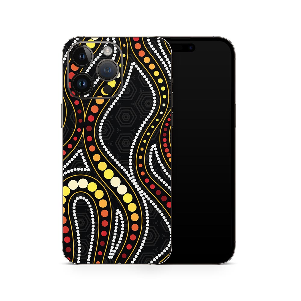 Earthen Abstract iPhone 14 Skin