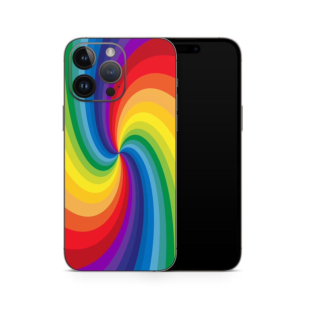 Rainbow Trance iPhone 14 Skin