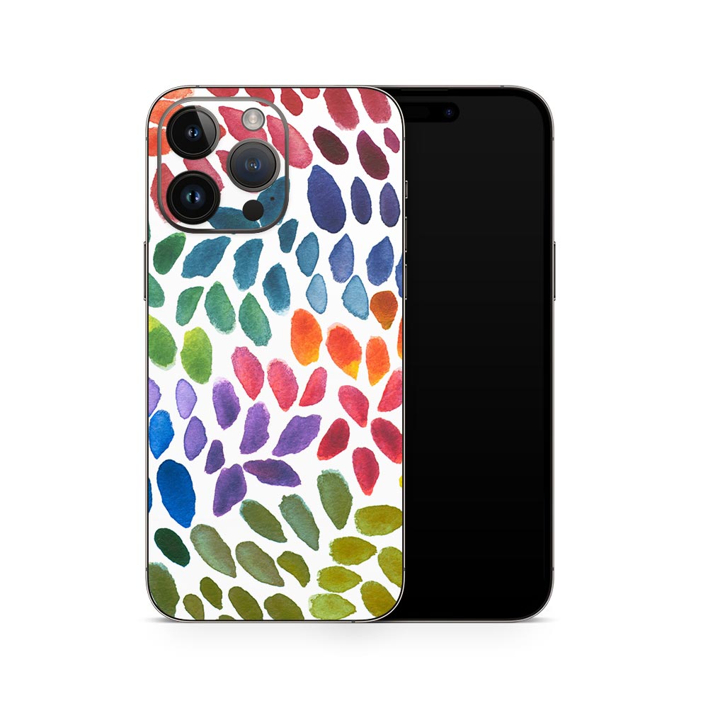 Watercolour Drops iPhone 14 Skin