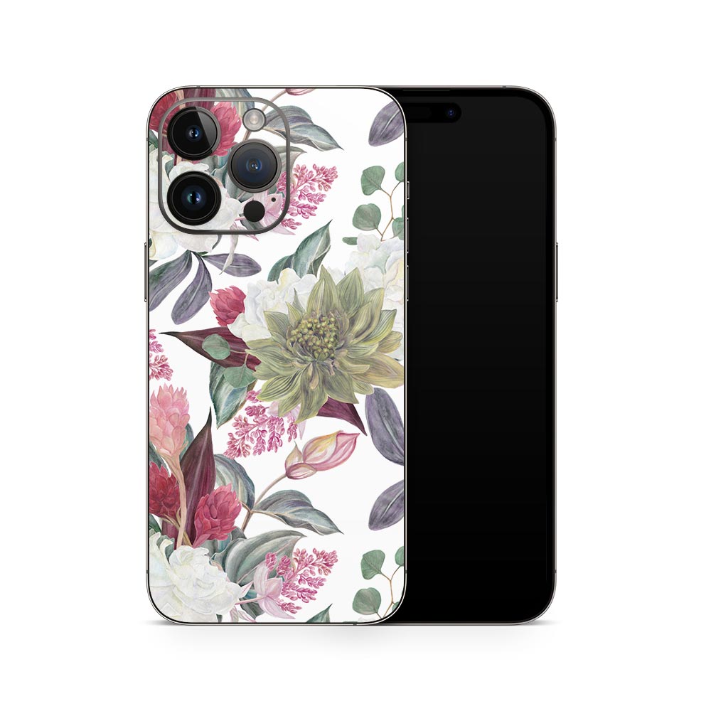 Watercolour Floral iPhone 14 Skin