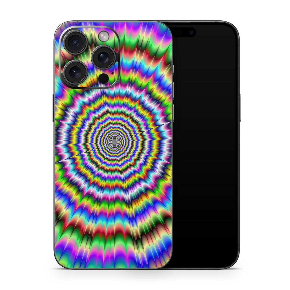 Illusion Mandala V1 iPhone 15 Skin