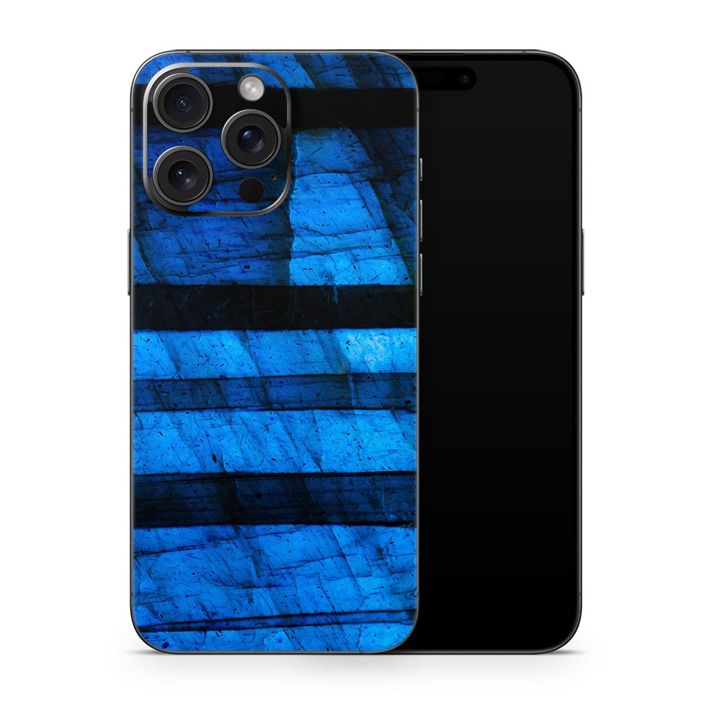 Labradorite Blue iPhone 15 Skin
