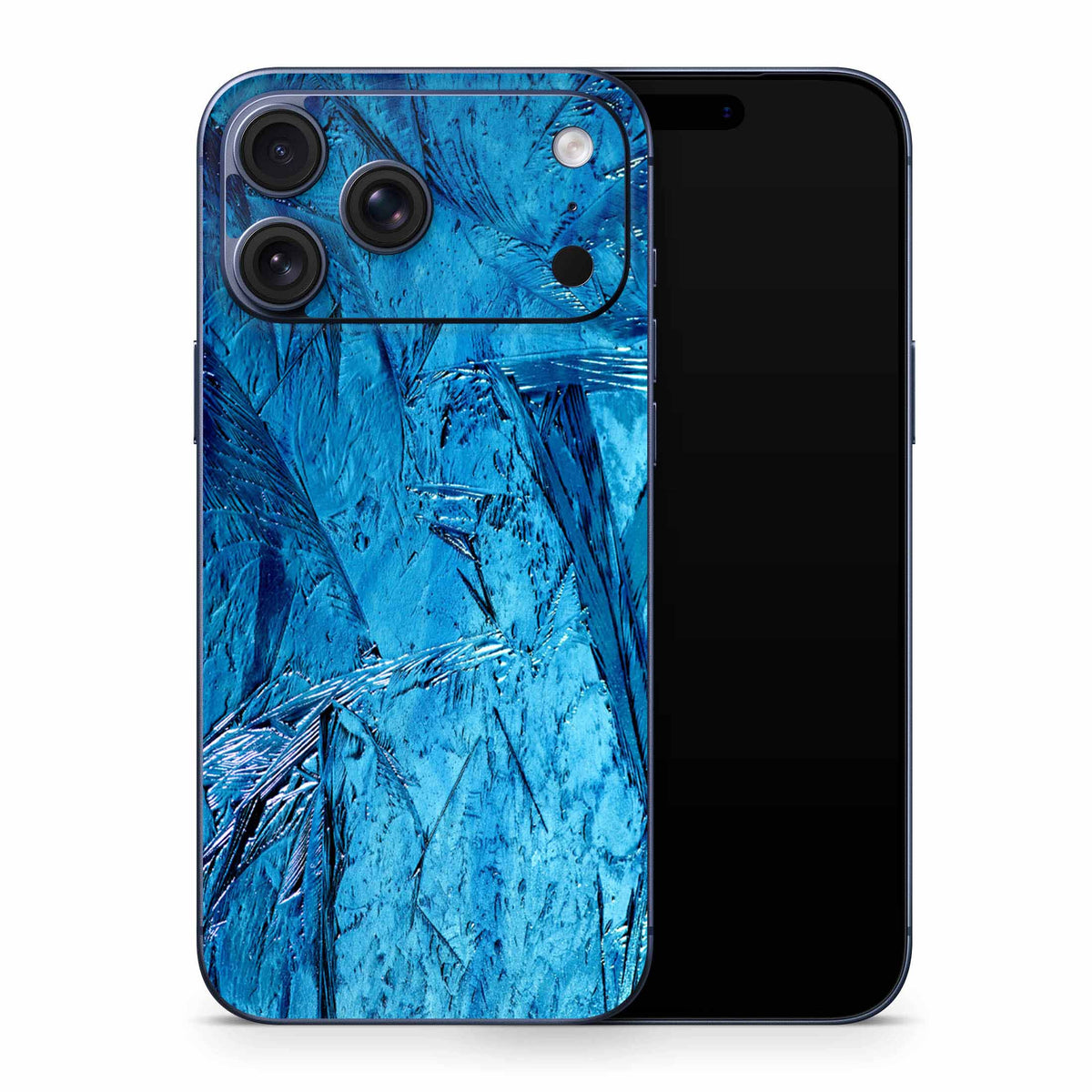 Acrylic Blue iPhone 17 Skin