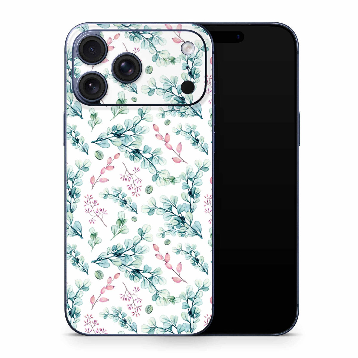 Berry Leaf iPhone 17 Skin