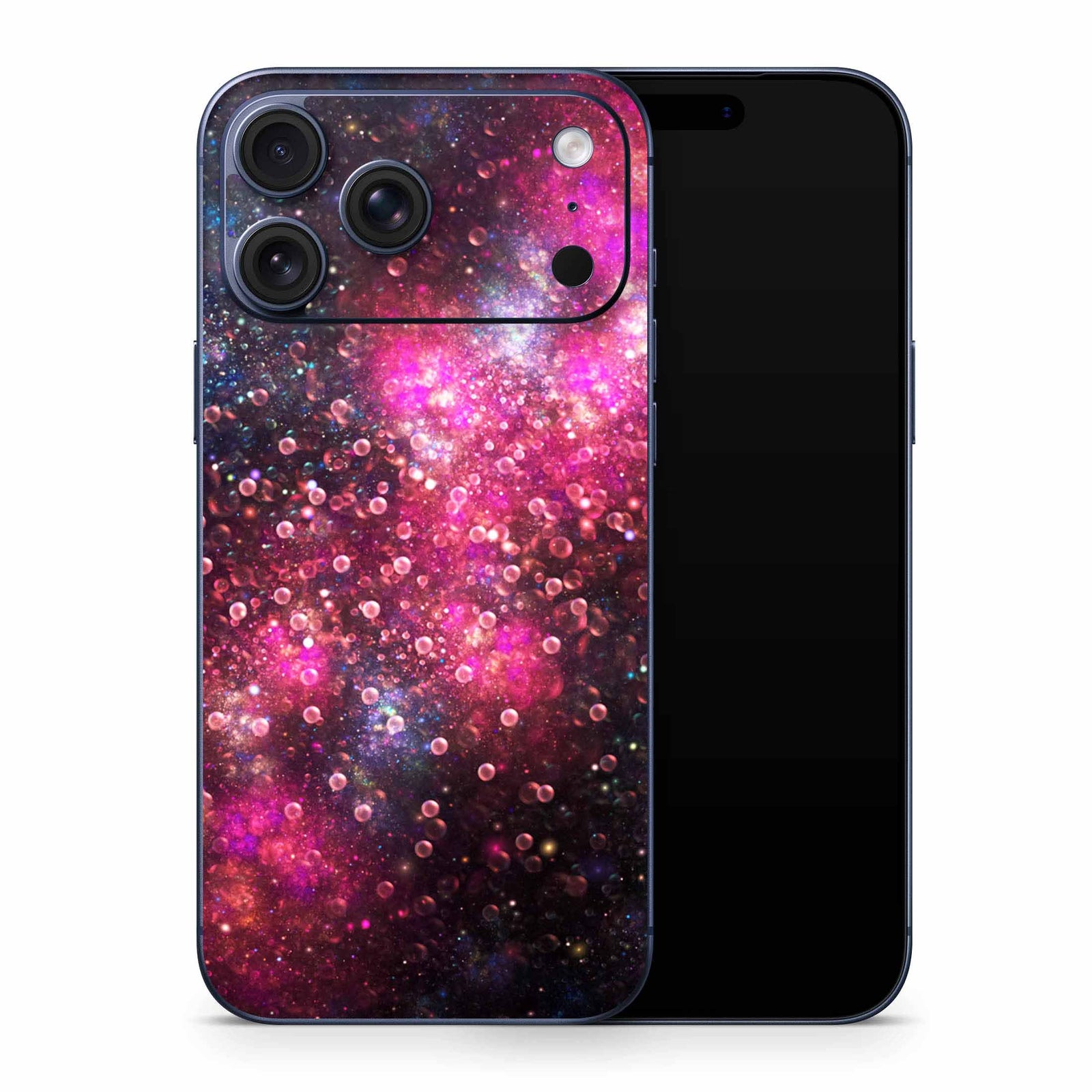 Bubble Galaxy iPhone 17 Skin