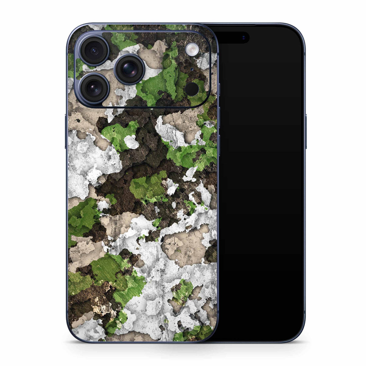 Grunge Camo iPhone 17 Skin