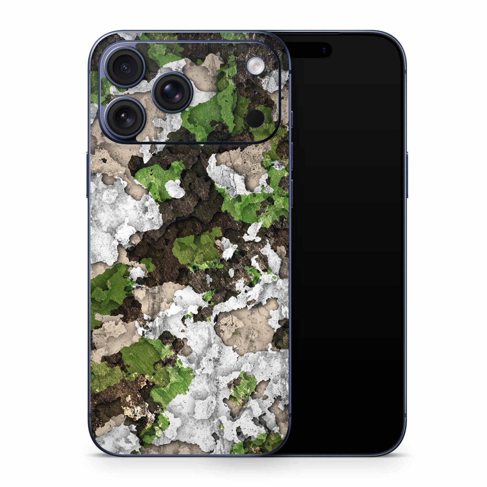 Grunge Camo iPhone 17 Skin