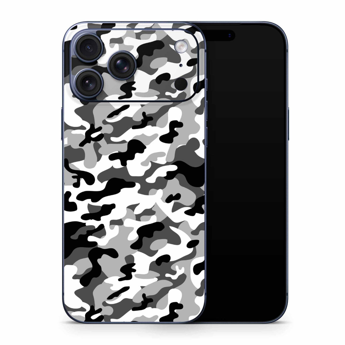 Snow Camo iPhone 17 Skin
