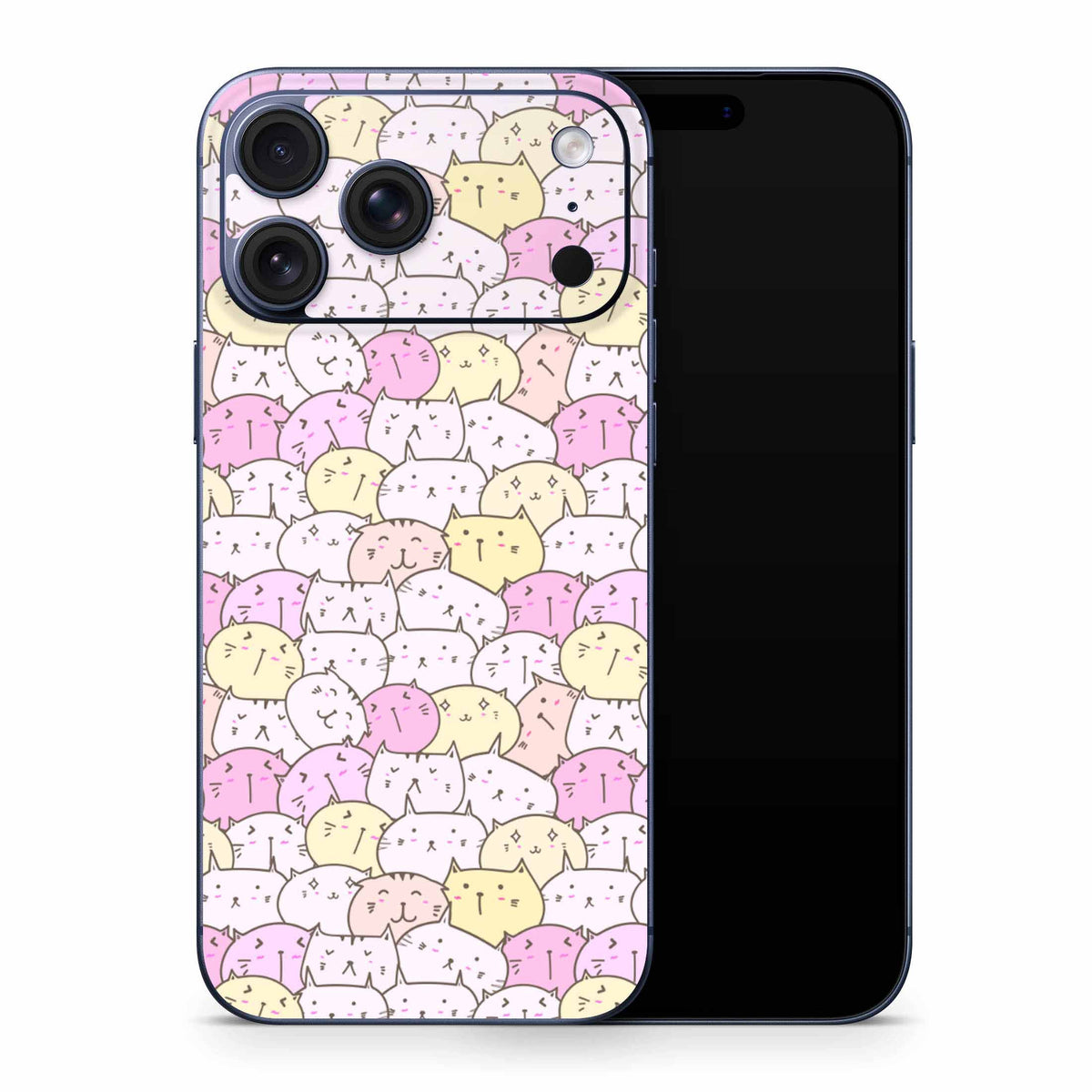 Cat Crowd iPhone 17 Skin