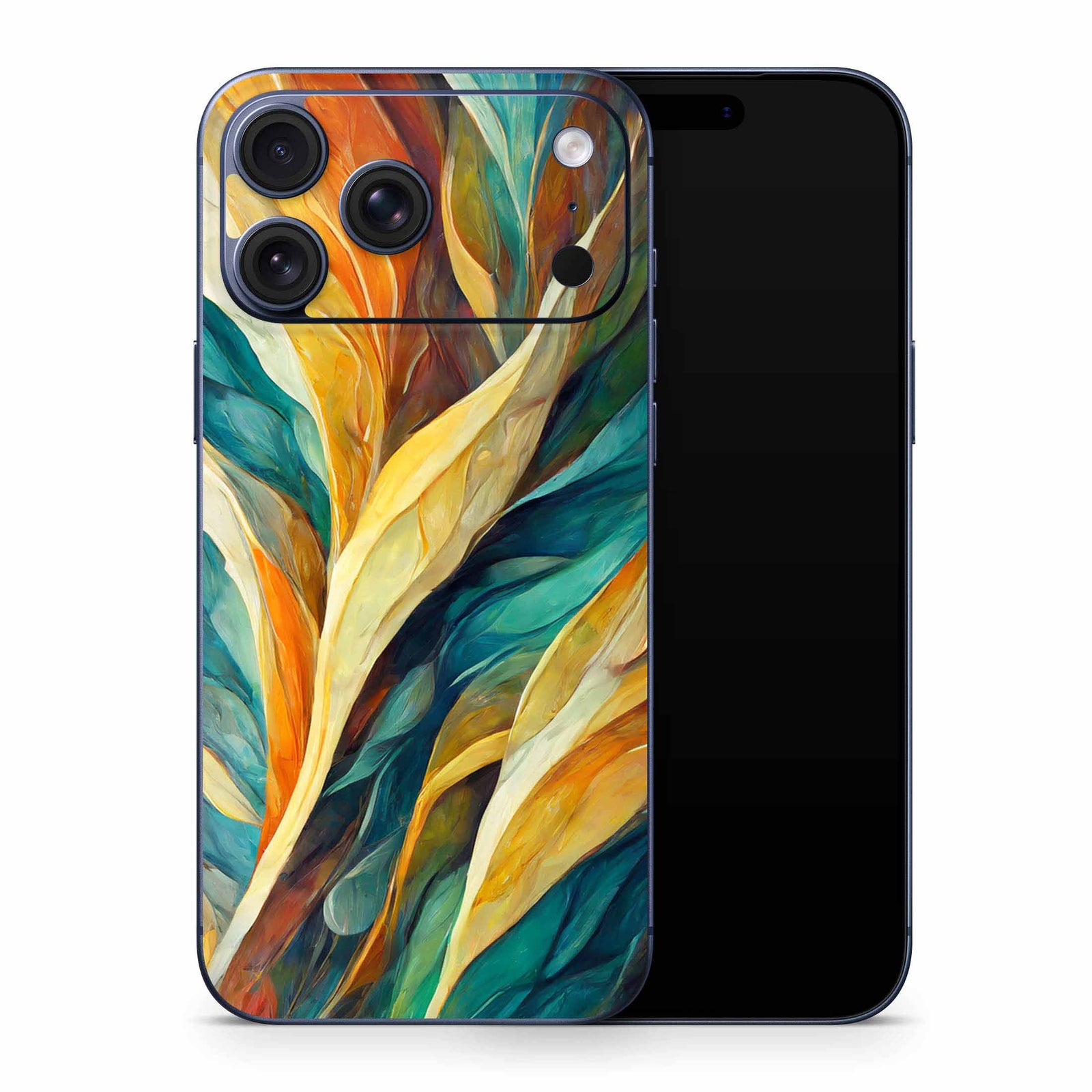 Contemporary Waves iPhone 17 Skin