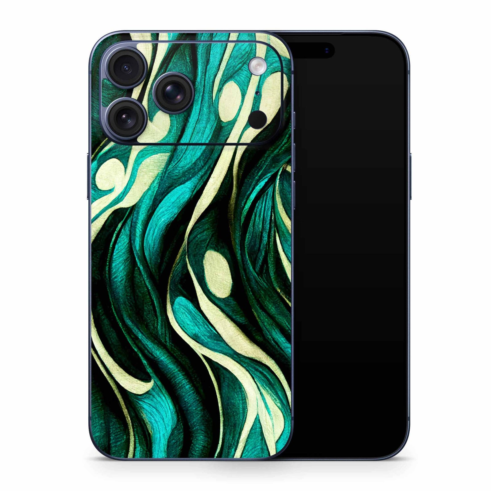Deep Curves iPhone 17 Skin