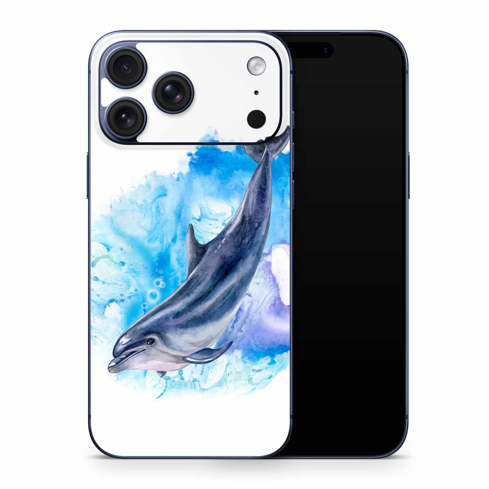 Dolphin Splash iPhone 17 Skin