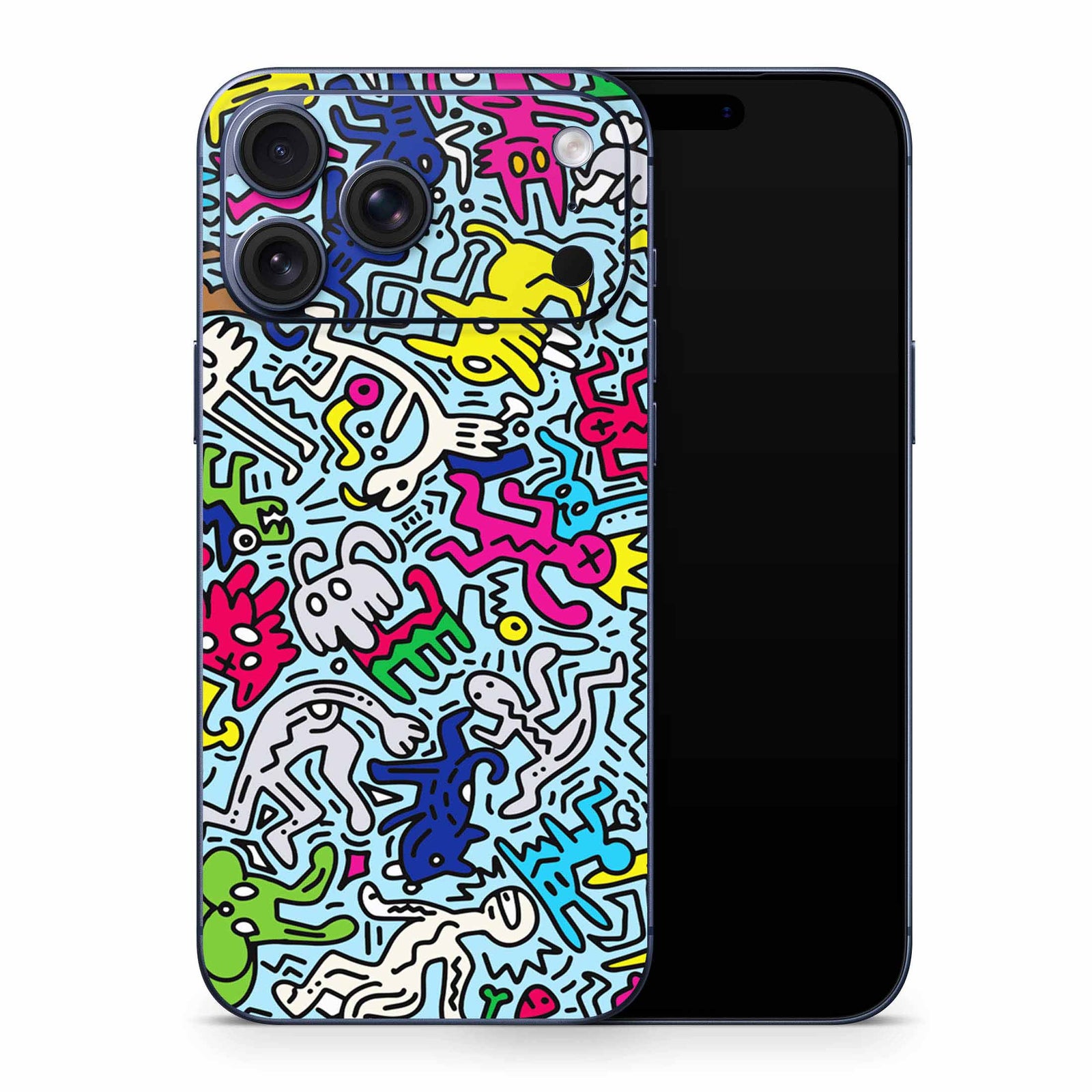 Doodle Crazy iPhone 17 Skin