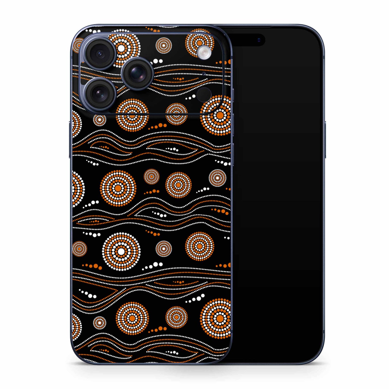 Earthy Circles iPhone 17 Skin