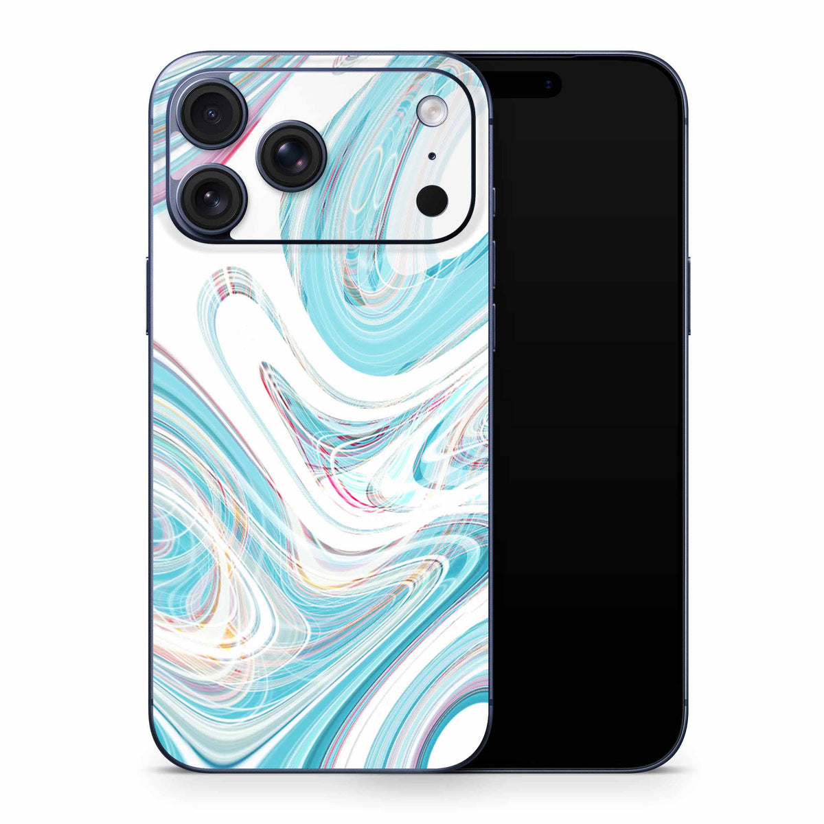 Elliptic Scratch iPhone 17 Skin