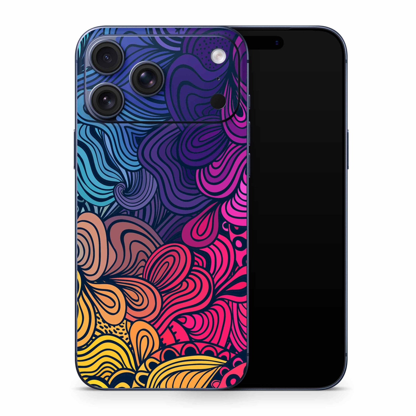 Floral Form iPhone 17 Skin